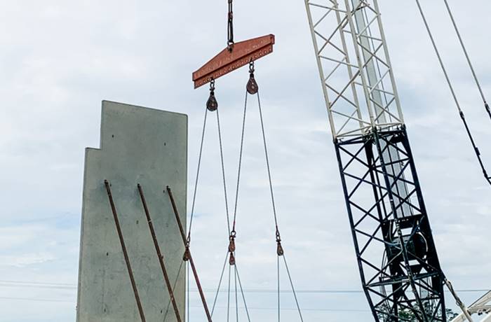 Tilt-Up Walls for Spec Warehouse